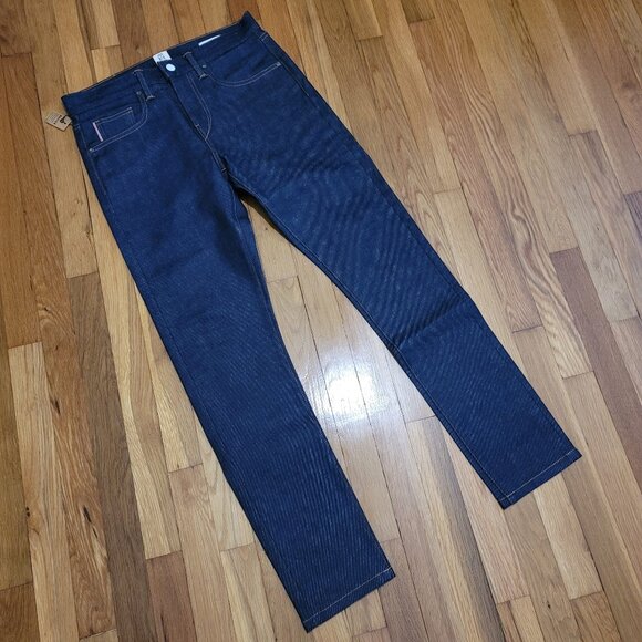 Hiroshi Kato The Scissors Slim Tapered 30x31 14oz Stretch Selvedge Denim Jeans - Picture 1 of 9